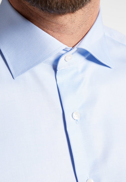 ETERNA LANGARM HEMD MODERN FIT COVER SHIRT HELLBLAU
