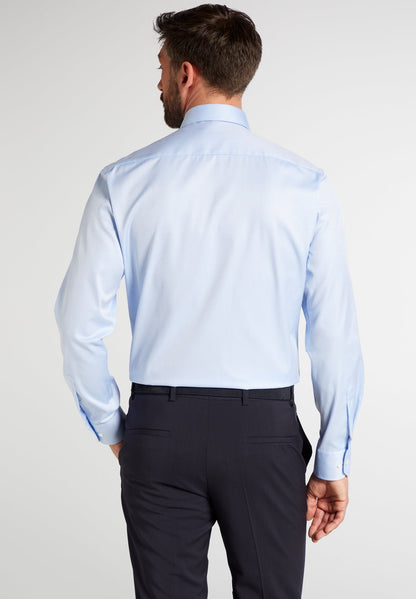 ETERNA LANGARM HEMD MODERN FIT COVER SHIRT HELLBLAU