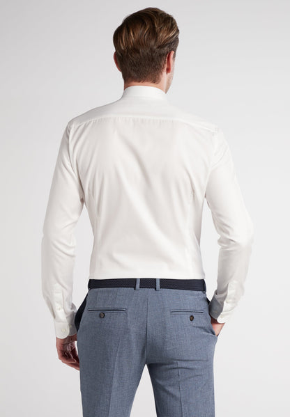 ETERNA LANGARM HEMD SUPER SLIM COVER SHIRT TWILL CHAMPAGNER